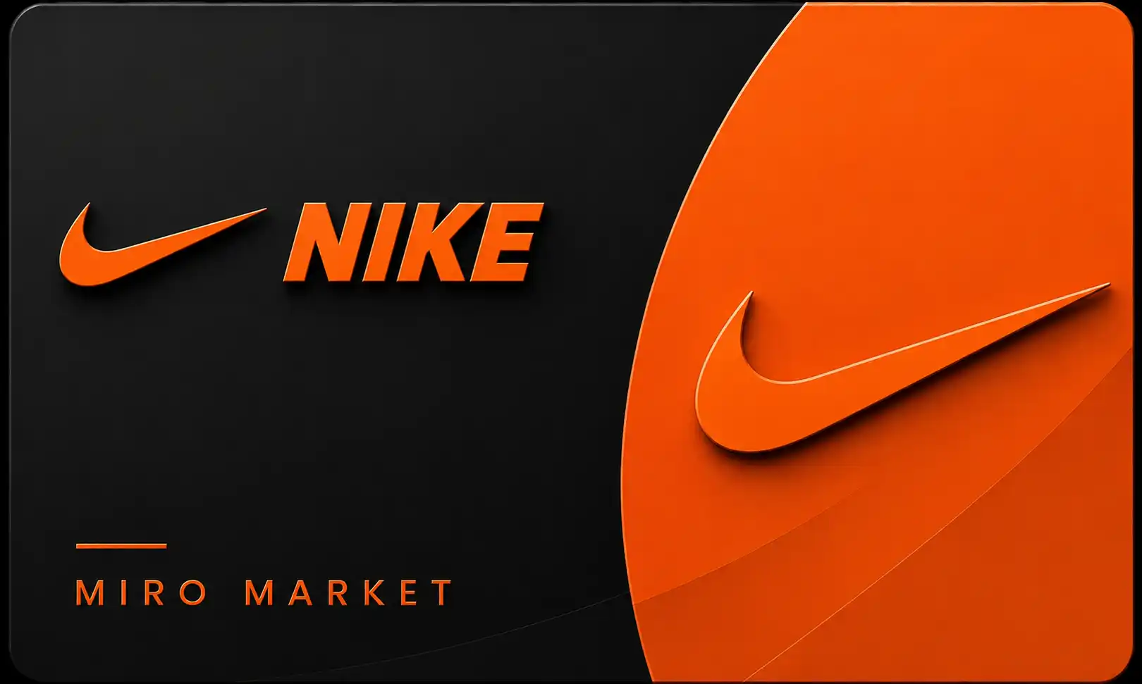 گیفت کارت نایک nike